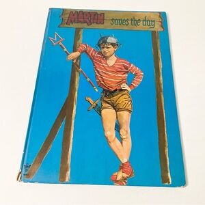 Vintage Martin Saves the Day Book by Kirsten Hatchwell